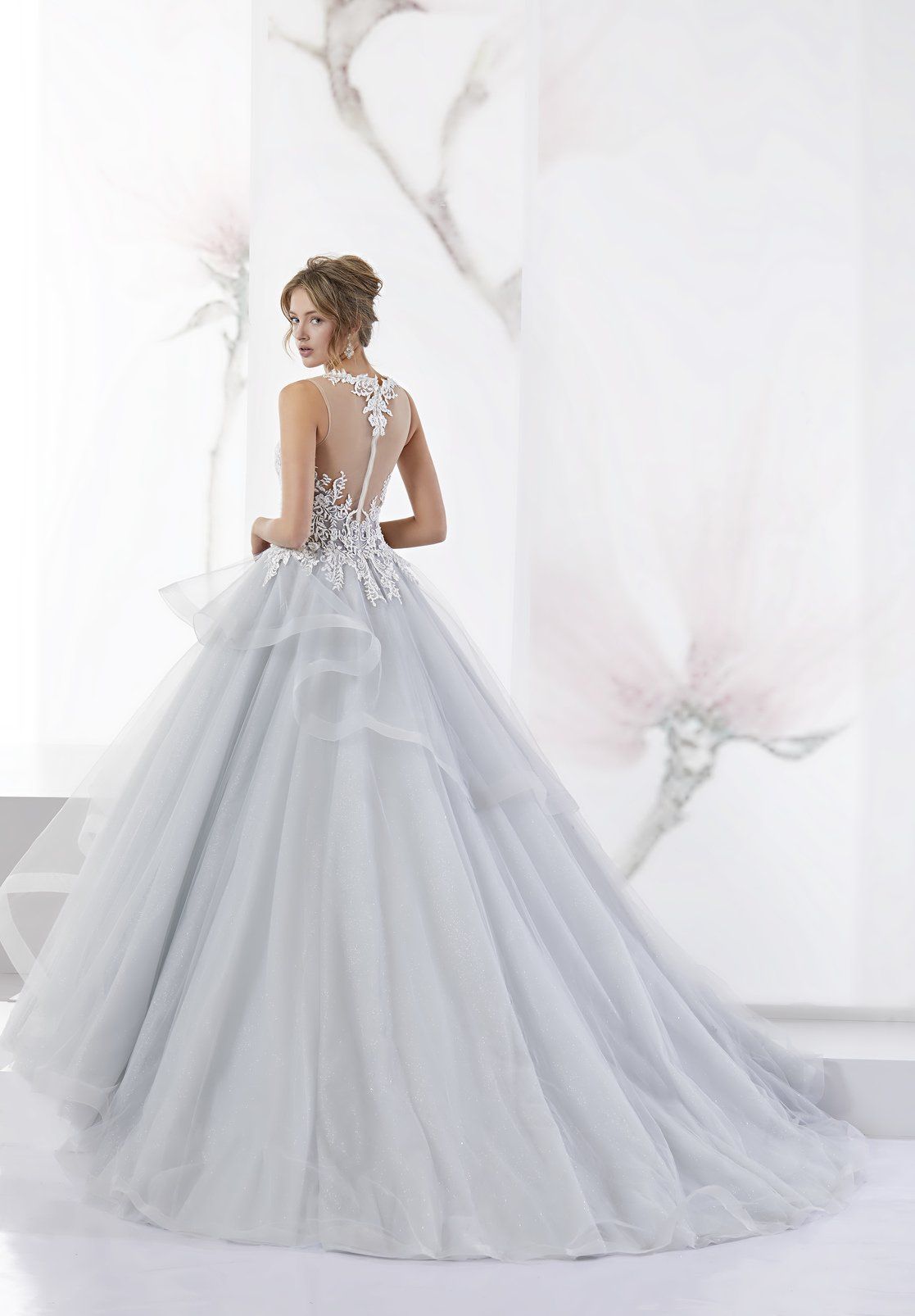 Abito da sposa modello Matilde, dettaglio della schiena