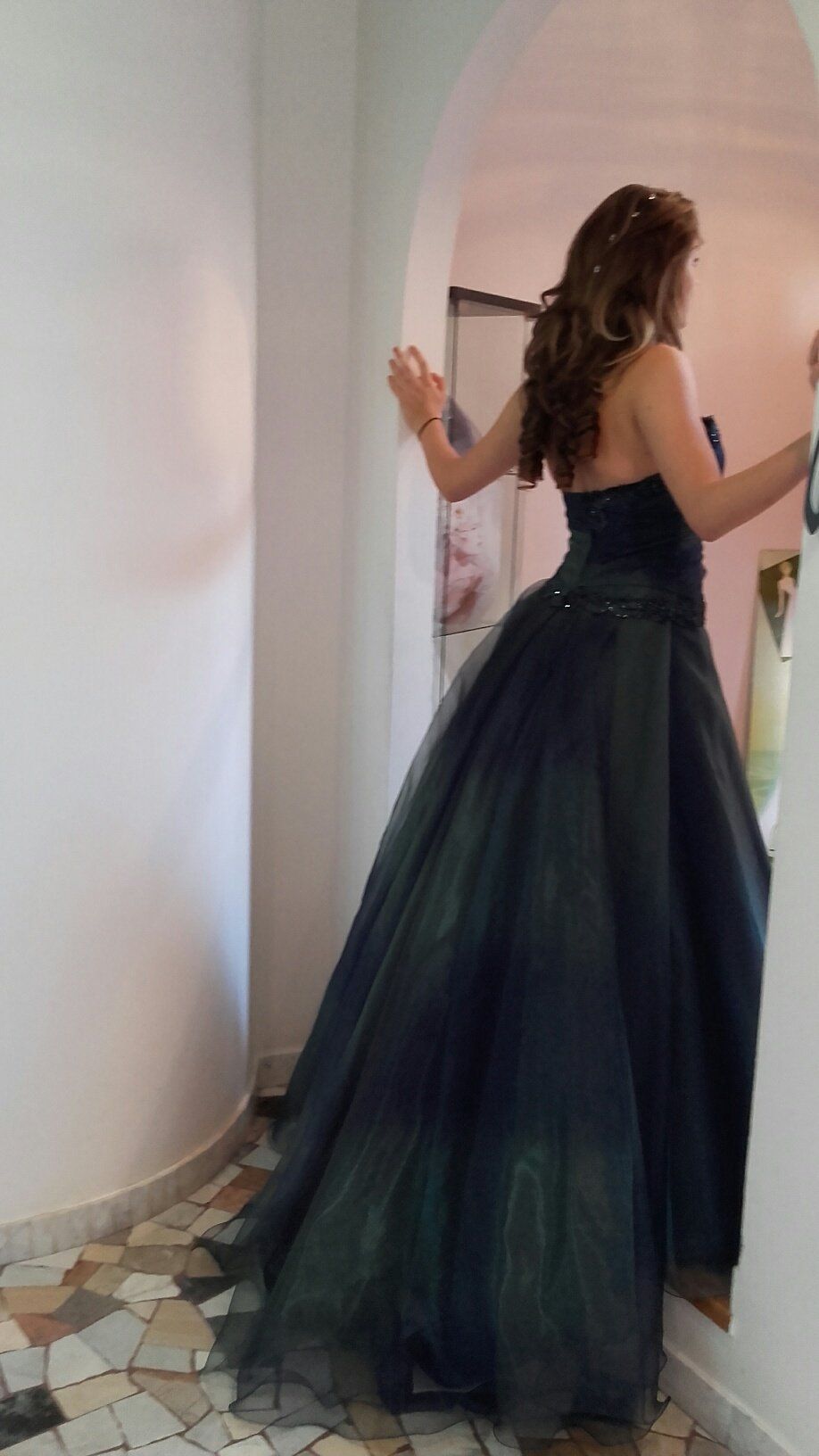 Abito da sposa modello Soraya, vista da dietro