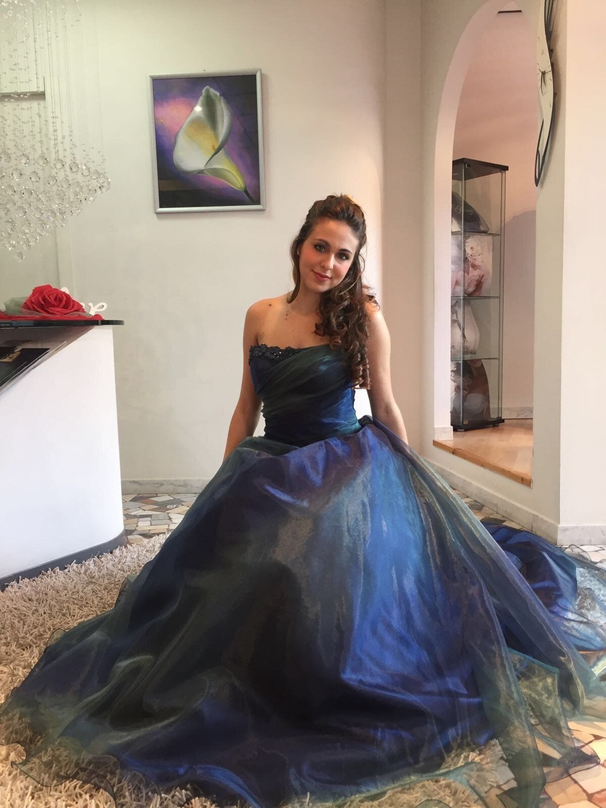 Abito da sposa modello Soraya, particolare gonna