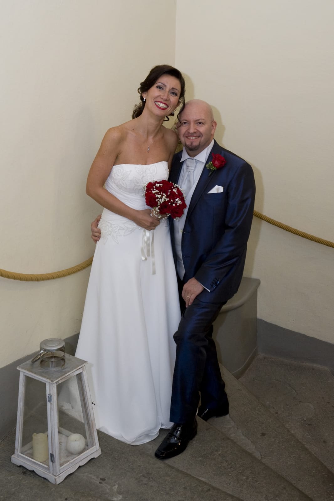 I nostri abiti, le nostre spose: Cinzia con Ale