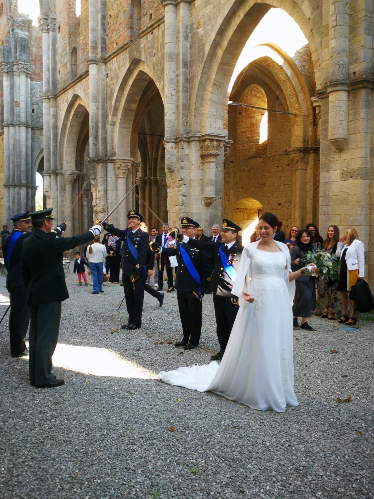 I nostri abiti, le nostre spose: Francesca con Roberto