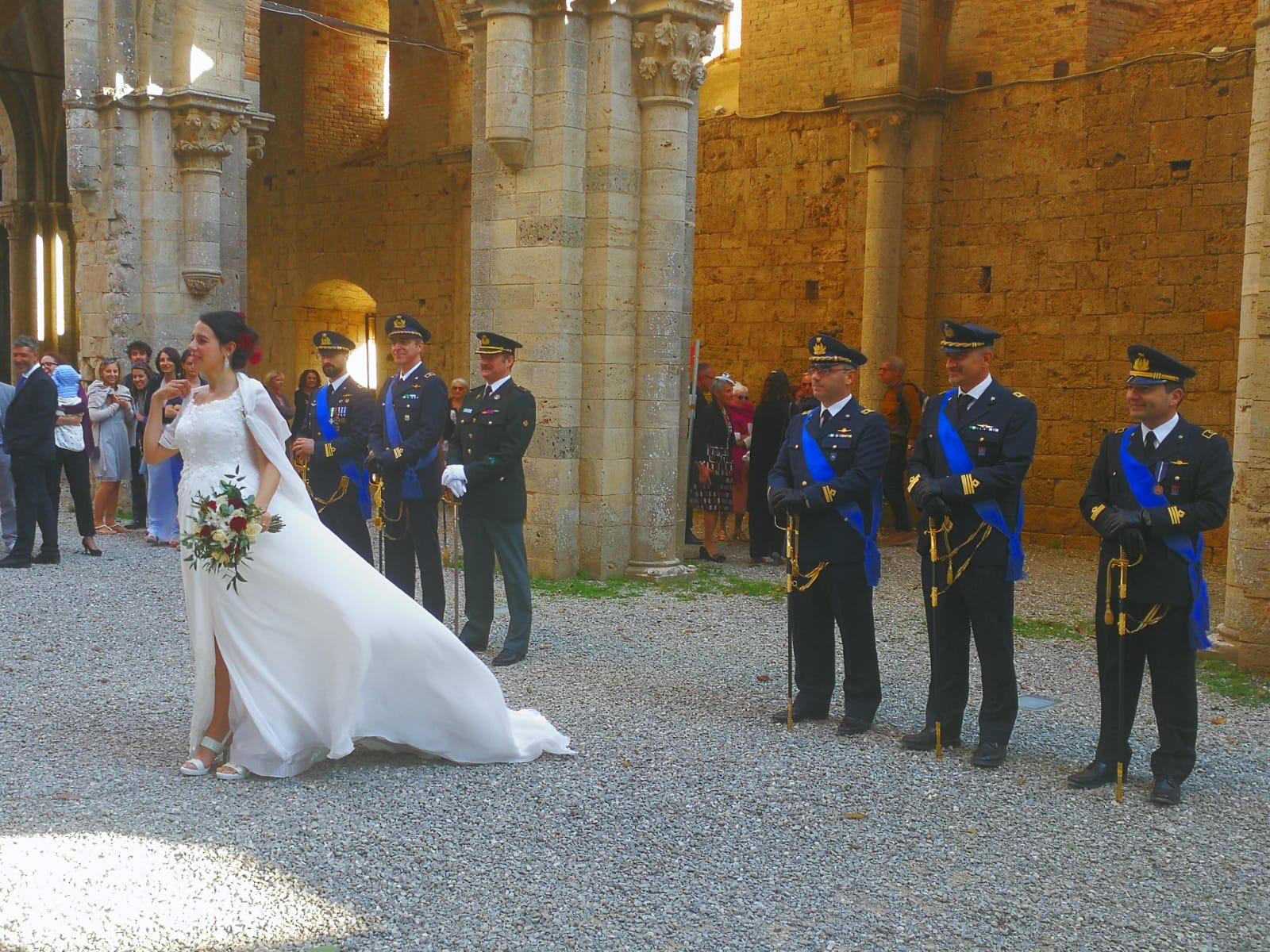 I nostri abiti, le nostre spose: Francesca con Roberto