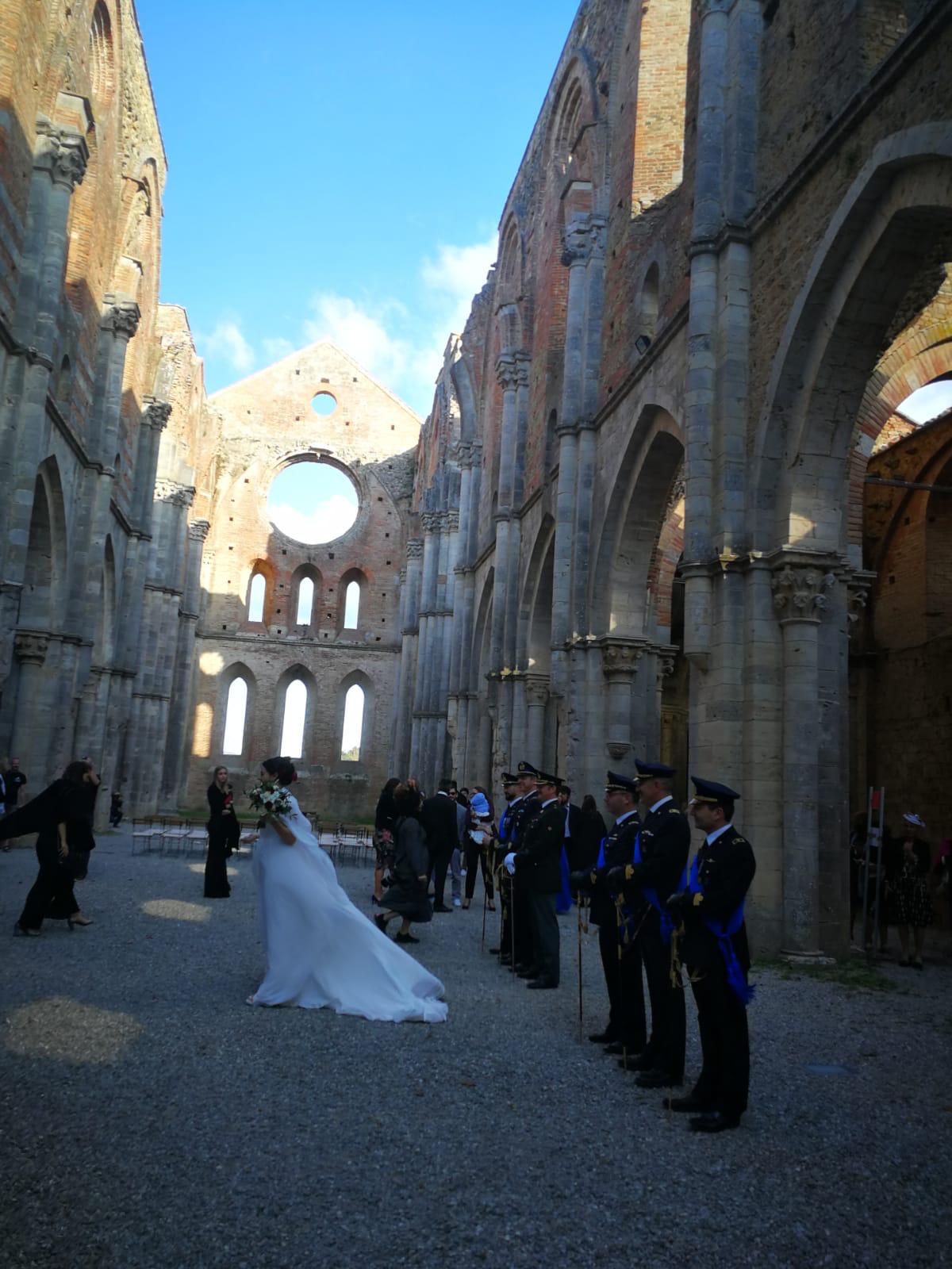 I nostri abiti, le nostre spose: Francesca con Roberto