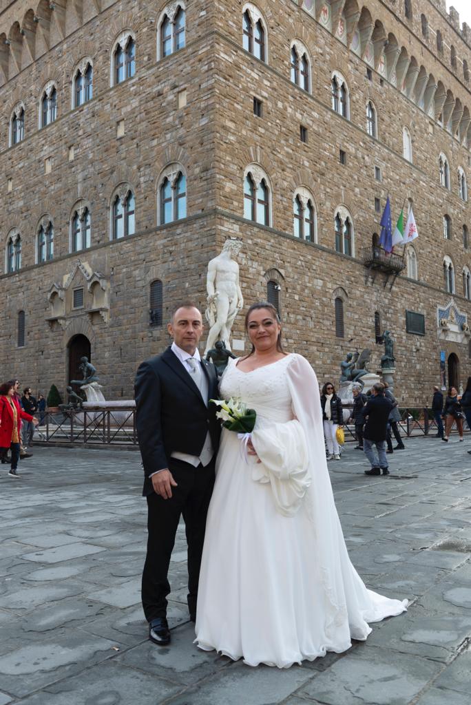 I nostri abiti, le nostre spose: Simona con Cristian