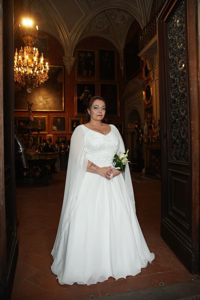 I nostri abiti, le nostre spose: Simona con Cristian