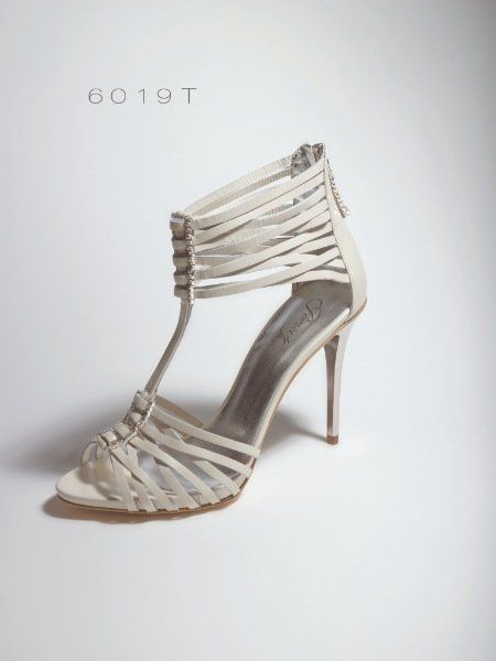 Sandalo da sposa con listini