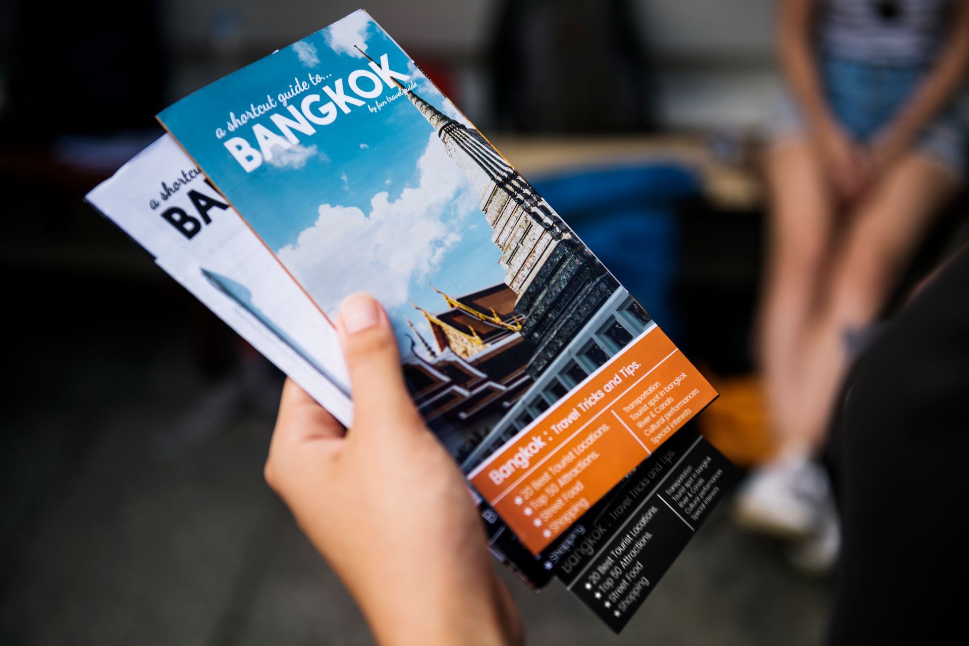 High-quality custom brochures printed with vibrant colors and premium finishes by 817 Print in Granbury, TX.
