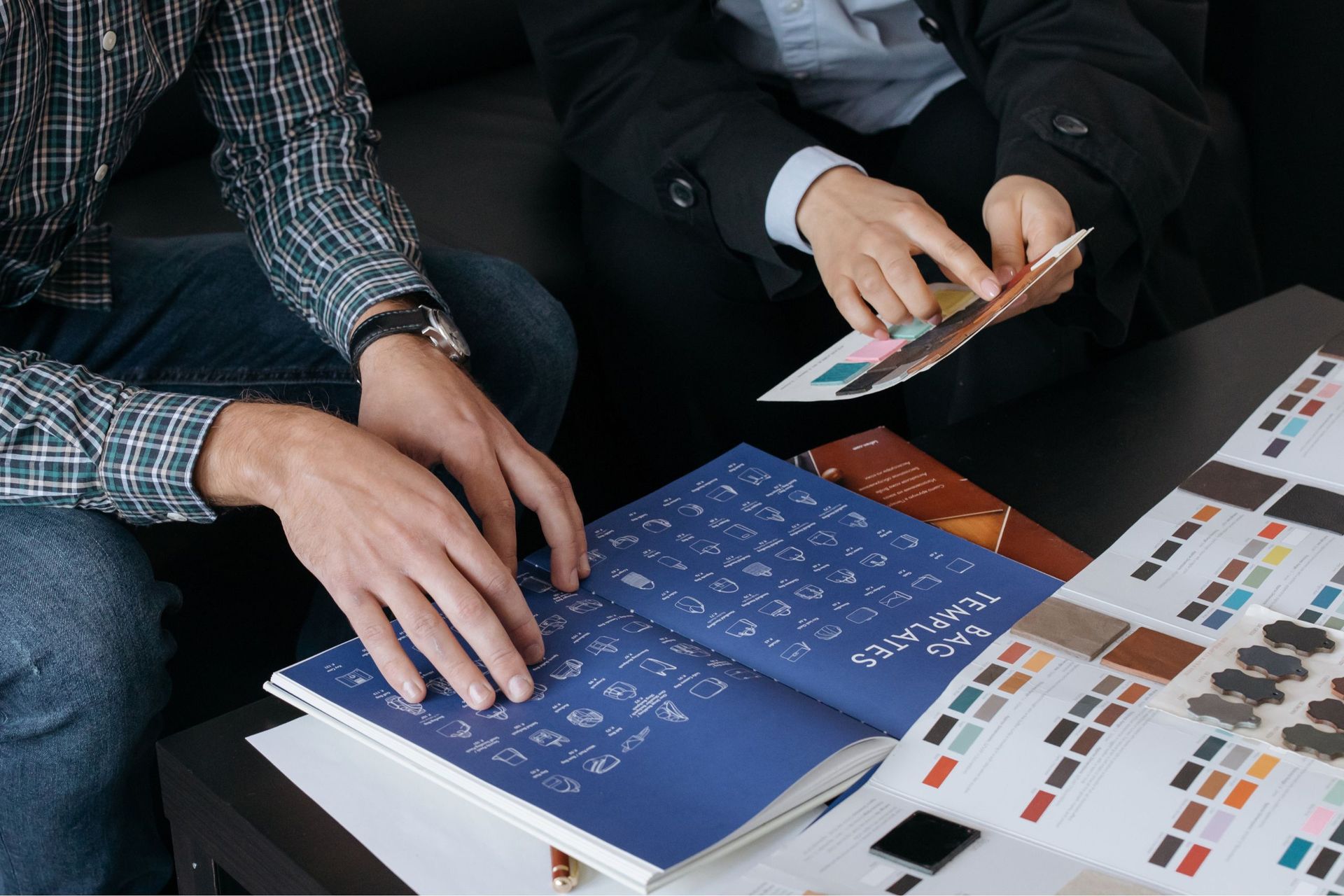 High-quality digital catalog printing services with vibrant colors and sharp images by Mousegraphics in Joshua, TX.