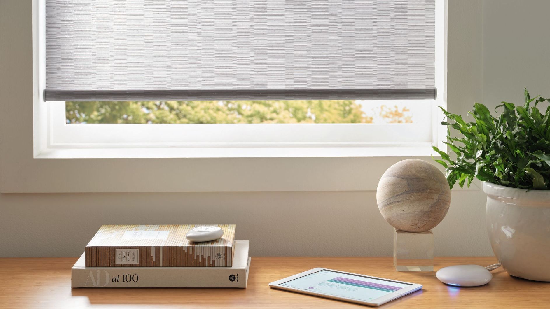Hunter Douglas Roller Shades with PowerView® Automation
