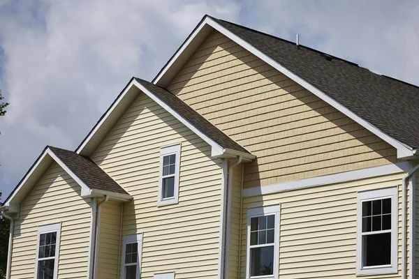 Siding repaired by Charlottesville Handyman Services 