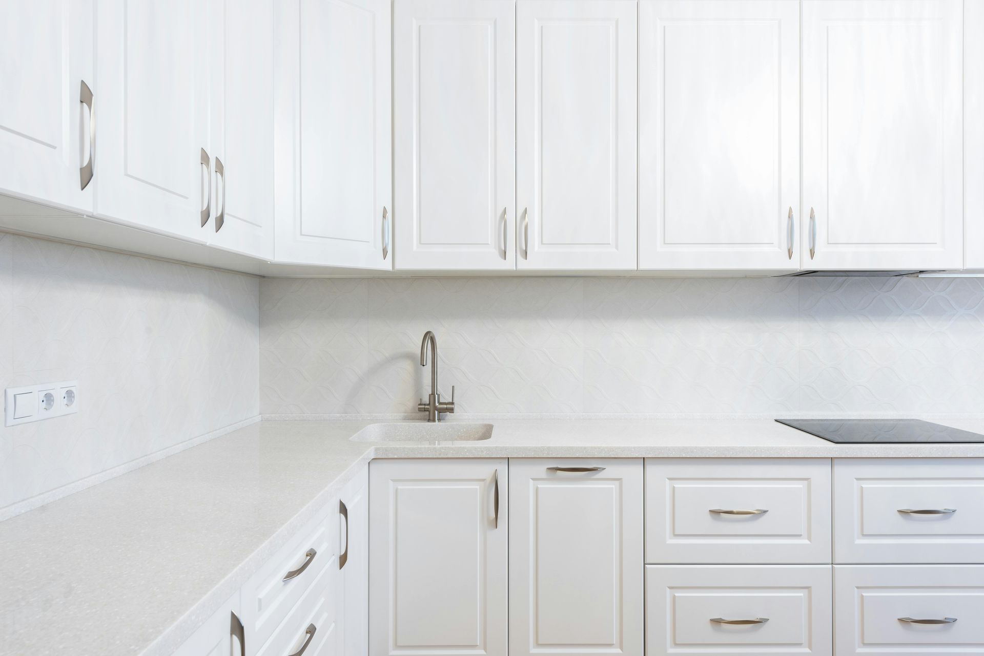 Kitchen Cabinets Installed by Charlottesville Handyman Services 