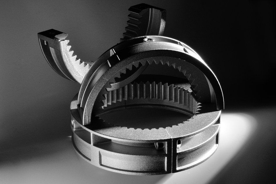 Geformte Aluminiumkomponenten