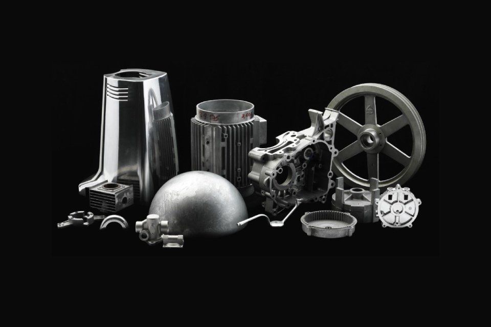 Formen mit Aluminiumguss