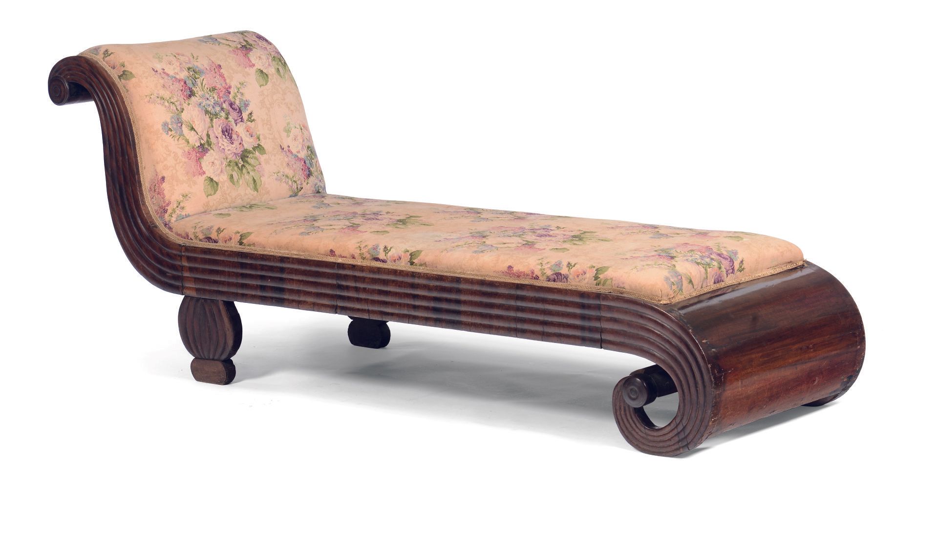 Dormeuse in noce, Inghilterra XIX secolo