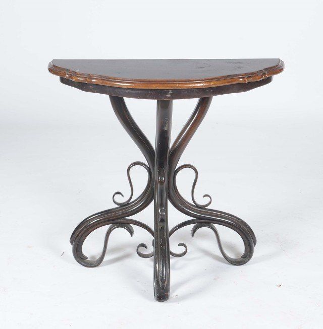 Consolle in legno di faggio