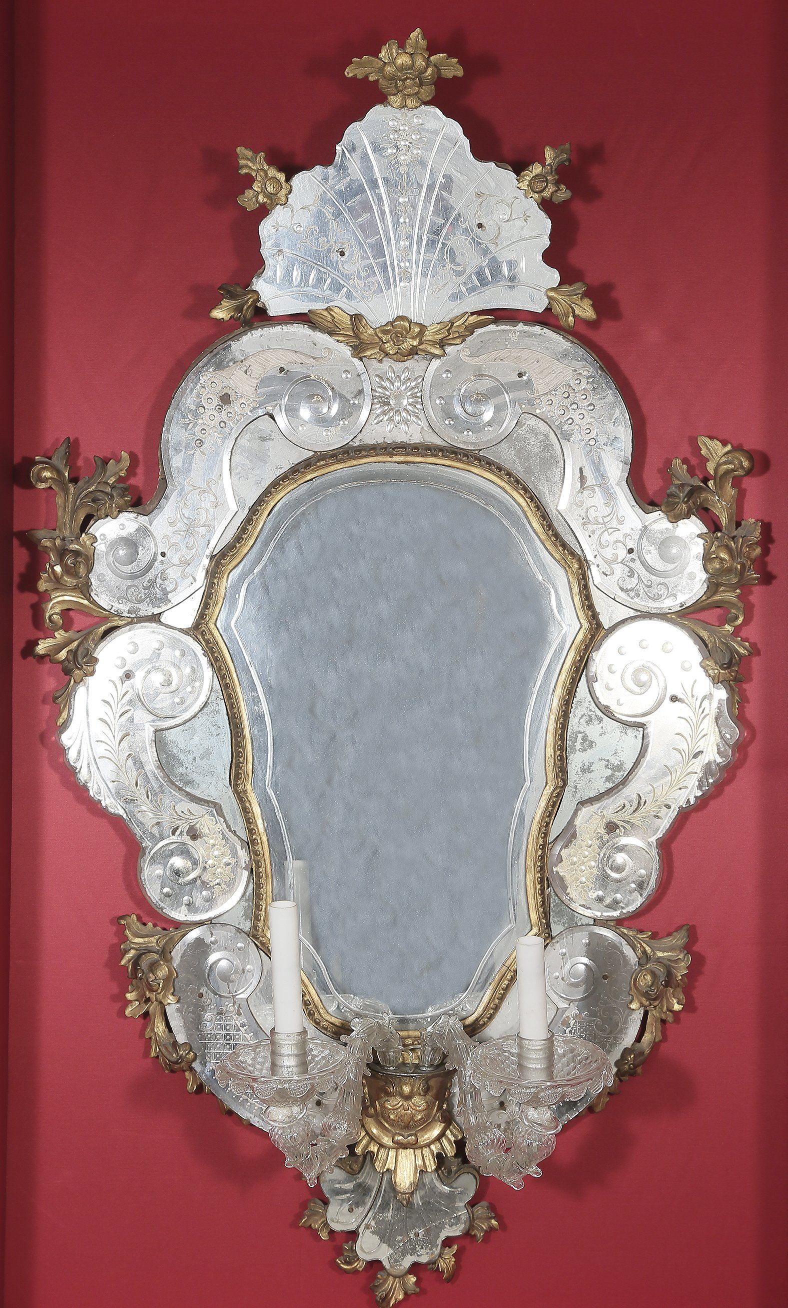 Arte Veneziana prima metà sec. XVIII: Coppia di