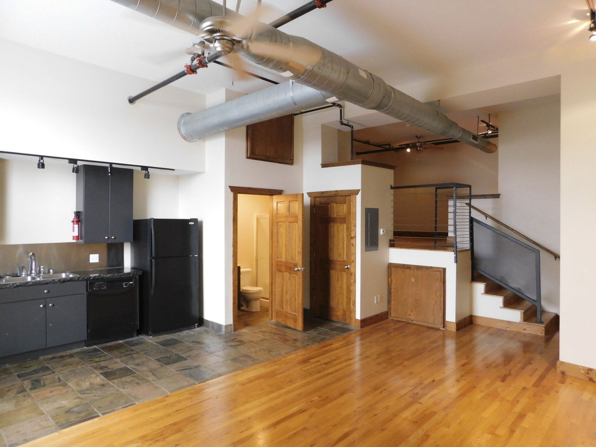 Kitchen and Living area | Springfield Lofts