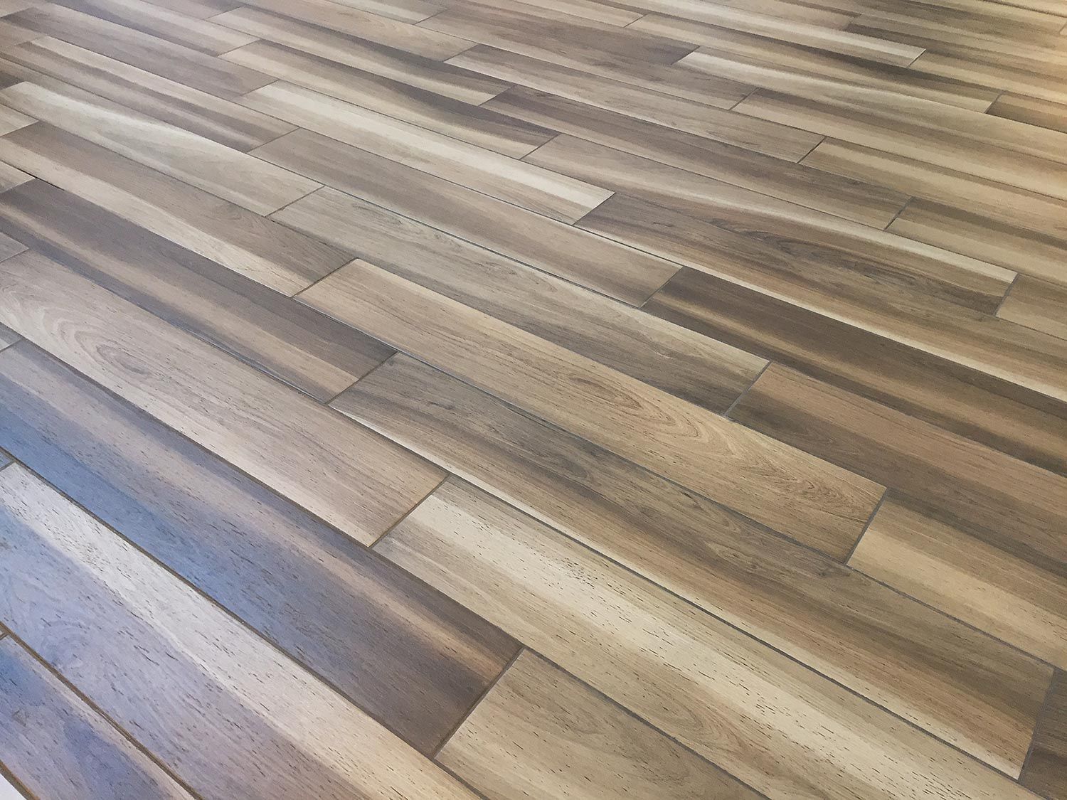Installed Laminated Wooden Flooring