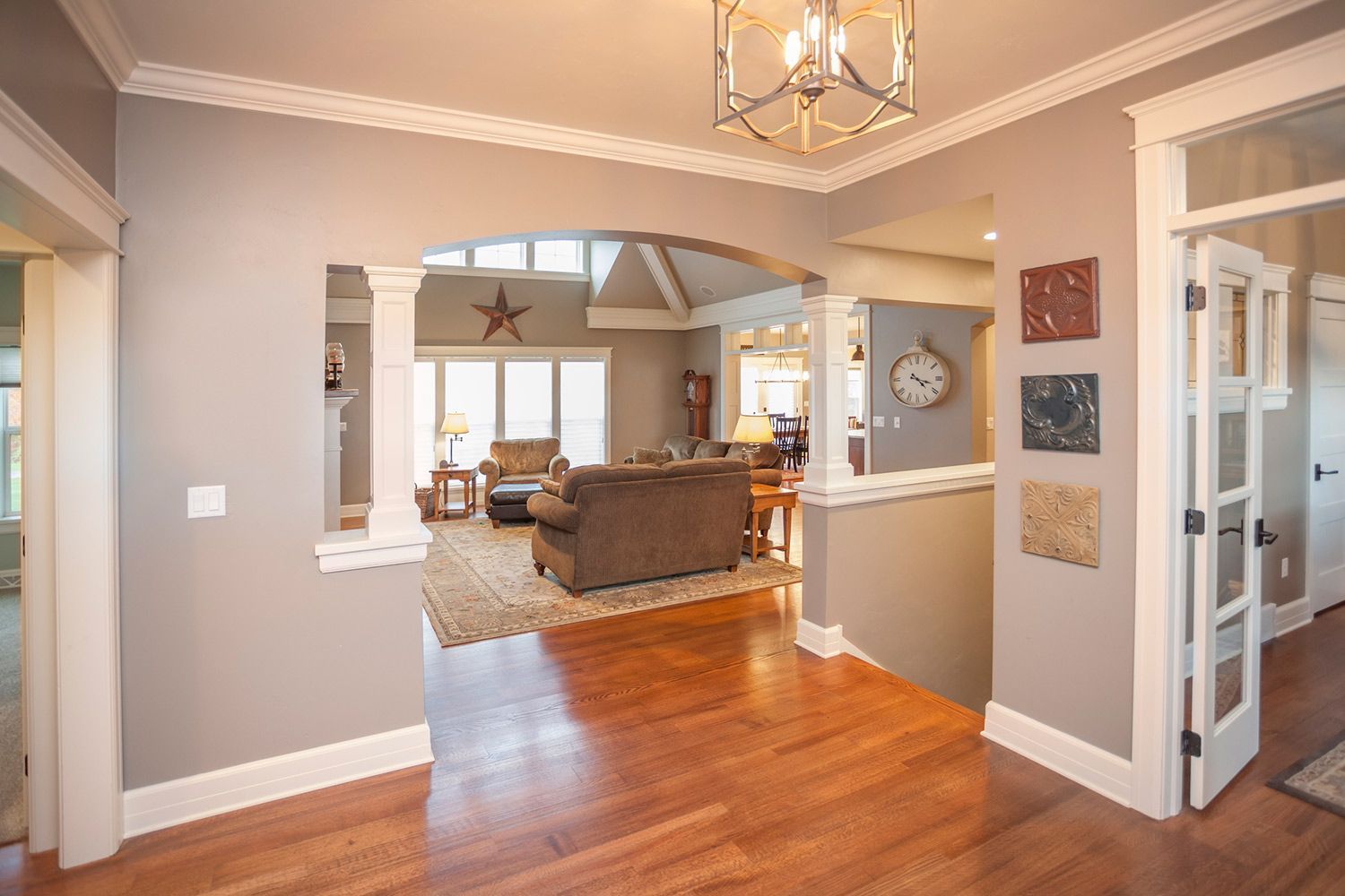 Hardwood Flooring of a House