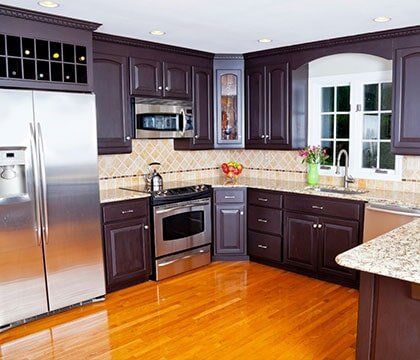 Countertops — Renovated Kitchen in Greenville, WI