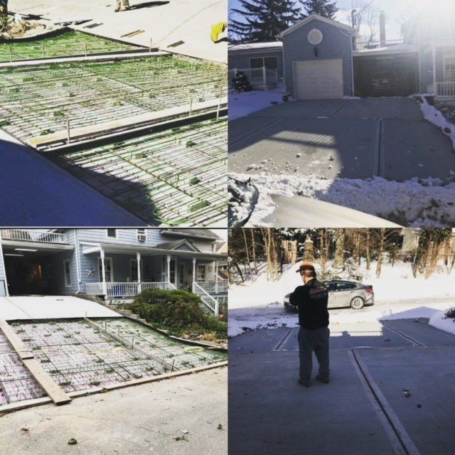 hydronic snow melt system