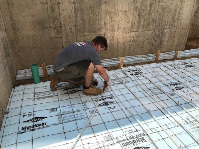 hydronic radiant heating