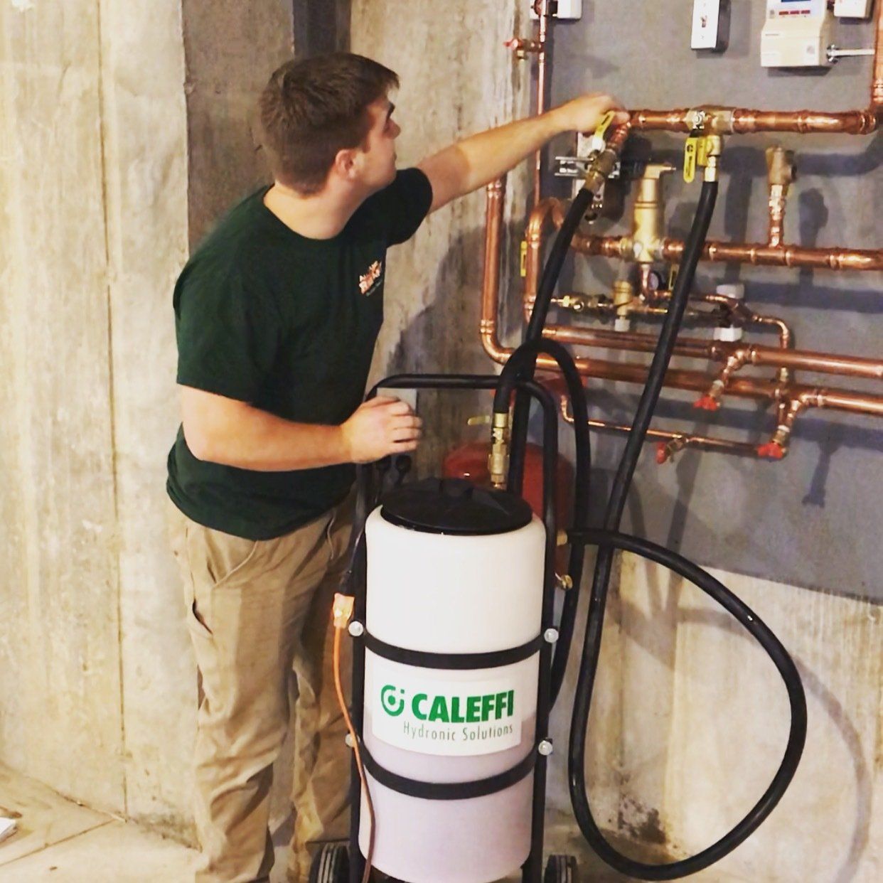 radiant floor heating maintenance