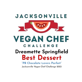 jacksonville vegan chef challenge dreamette springfield best dessert