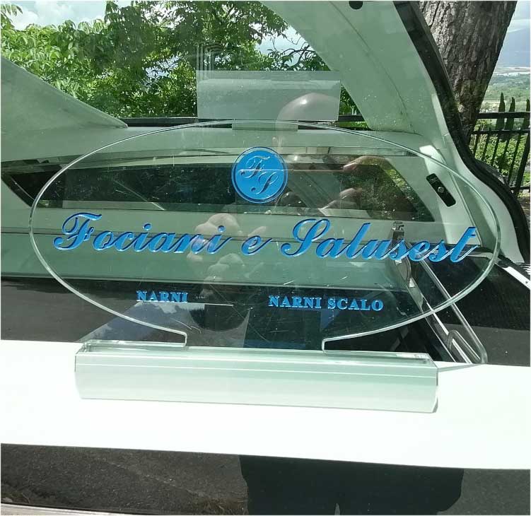 Dettaglio baule carro funebre