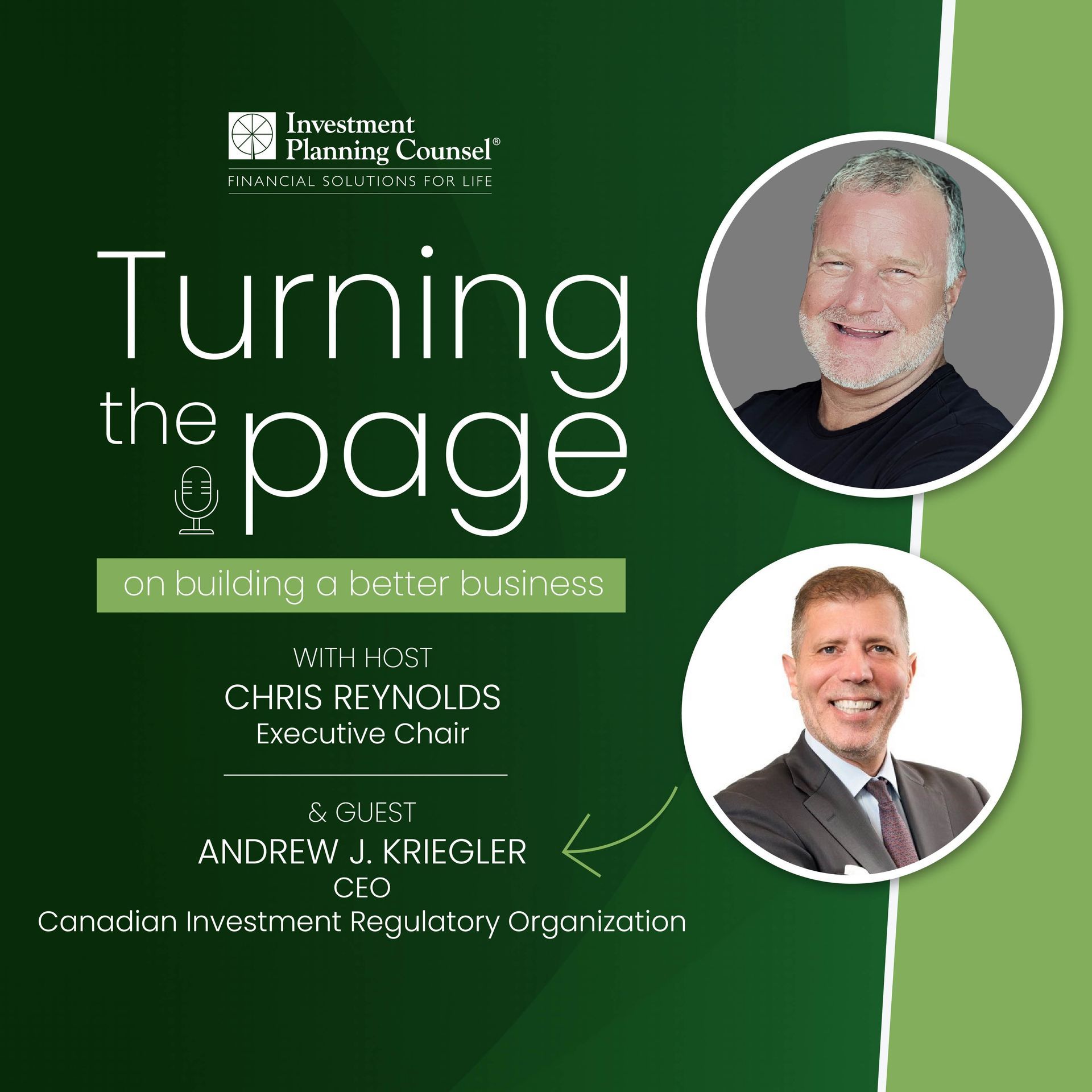 Andrew J. Kriegler talks about the merger of IIROC and MFDA into Canadian Investment Regulatory Organization (CIRO).