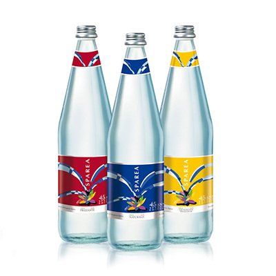 bottiglie d'acqua Sparea