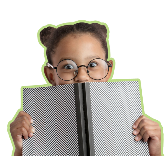 Little Girl With Hairbunds And Round Glasses — Chicago, IL — Star Kids Math & Science Academy