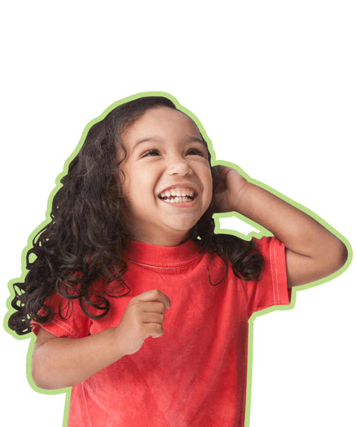 Little Girl With Long Curly Hair — Chicago, IL — Star Kids Math & Science Academy