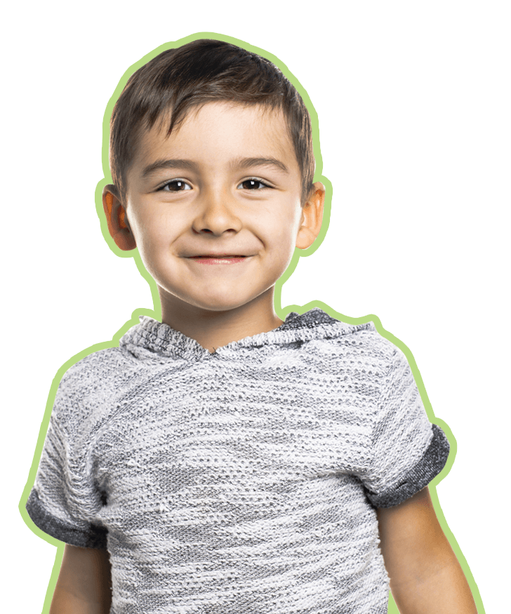 Preschooler Wearing Gray Shirt — Chicago, IL — Star Kids Math & Science Academy