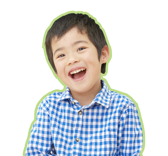 Laughing Boy Wearing Blue Polo — Chicago, IL — Star Kids Math & Science Academy