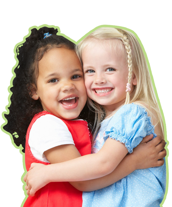 Two Little Girls Hugging  — Chicago, IL — Star Kids Math & Science Academy