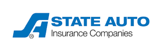 A state auto insurance company logo on a white background