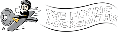 The Flying Locksmith Logo