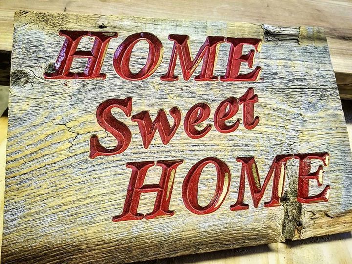 Barnboard Home Sweet Home sign