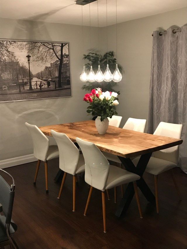 Live Edge Furniture And Wood S, Maple Dining Table And Chairs Canada