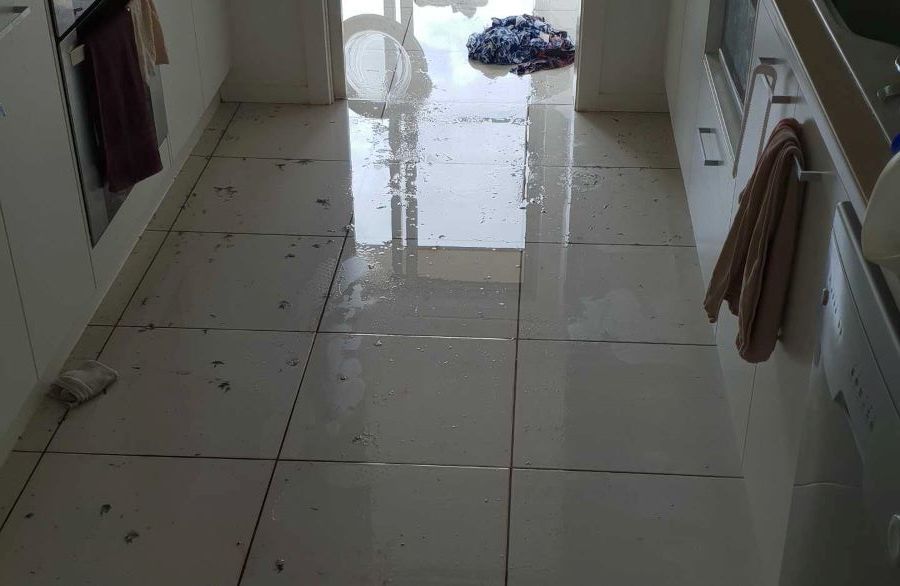 A Kitchen is Being Cleaned From the Water — Restore All Qld in South Burnett, QLD