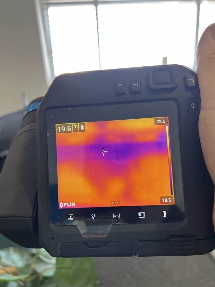 A Person is Holding a Thermal Camera — Restore All Qld in Kingaroy, QLD