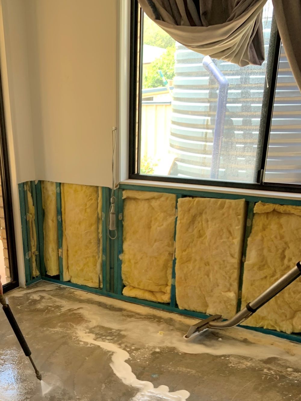 A Room is Being Cleaned on the Floor — Restore All Qld in Sunshine Coast, QLD