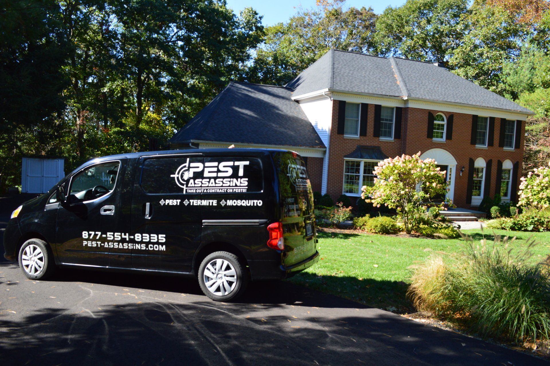 Picture of a Pest Assassins technician performing a home rodent inspection.