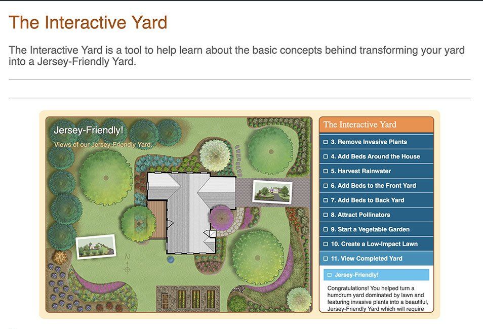 jersey yards interactive yard native landscaping new jersey