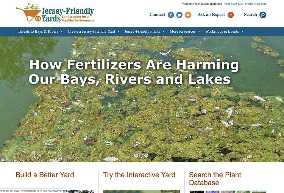 jersey yards website home page