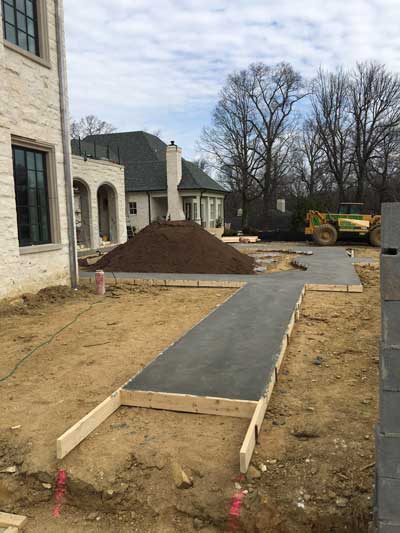 Residential Concrete — Greensboro, NC — Central Carolina Concrete, LLC