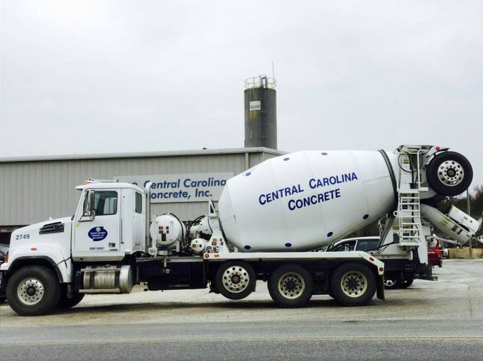 Company Cement Mixer — Greensboro, NC — Central Carolina Concrete, LLC