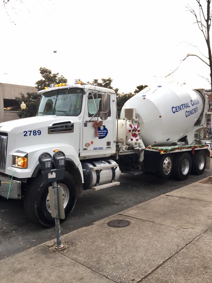 Concrete Mixer Car — Greensboro, NC — Central Carolina Concrete, LLC