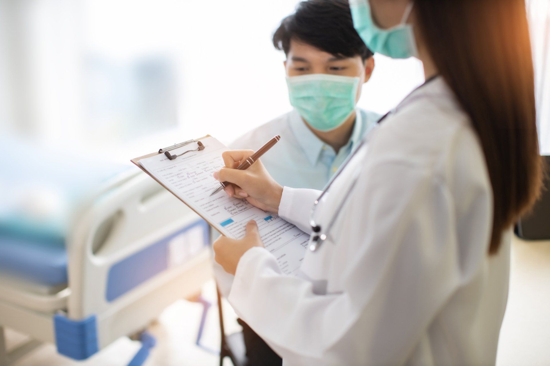 Doctor Talking To A Young Male Patient — Calvert County, MD — Bhargesh P. Mehta MD PA